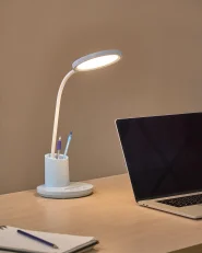 Lampada da scrivania a LED VELA con dimmer Blu_1019208