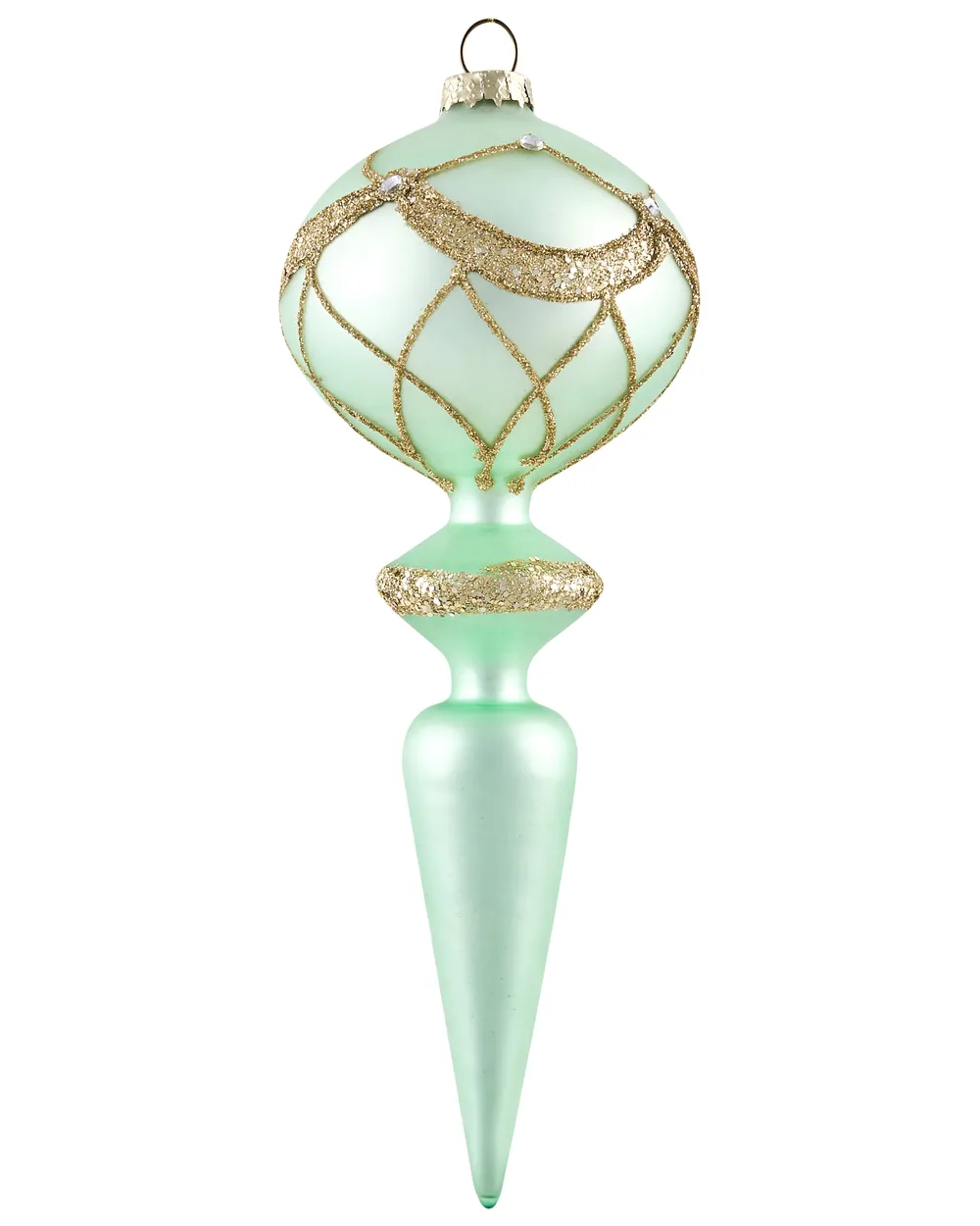 Set of 35 Baubles FROSTING Glass Multicolour_1028212