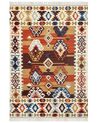 Wool Kilim Area Rug 200 x 300 cm Multicolour VOSKETAP_859388