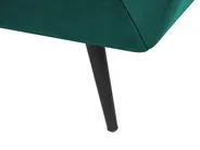 Divano 3 posti LENVIK Velluto Verde smeraldo_784789