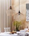 Rattan Pendant Lamp Natural MAZOWE_827236