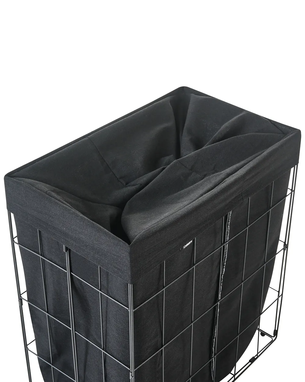 Kosz na pranie CULPINA Metal Czarny 100 L_1063719