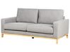 2 Seater Fabric Sofa Grey SIGGARD_920530