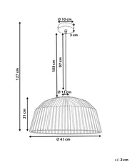 Pendant Lamp UMBA Wicker Natural_1074780