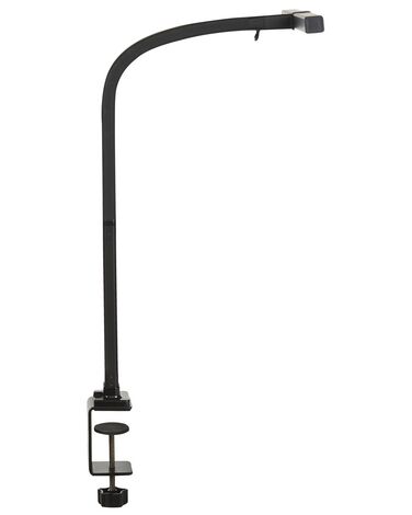 Lampe de bureau LED à serrage noire 48 cm AURIGA