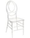 Lot de 2 chaises transparentes MIDWAY_929391