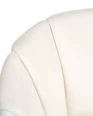 Desk Chair ANNABELLE Velvet Off-White_1083815
