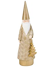 TENNILA 23/31/32 cm Babbo Natale Oro_1175505
