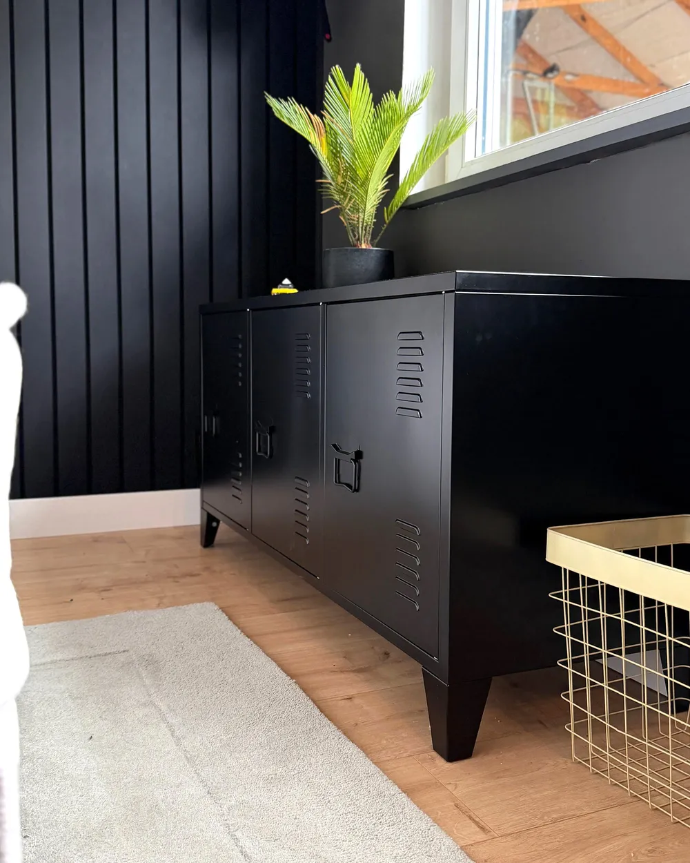 Storage Unit CARDIFF Metal Black_1123426