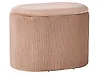 Storage Pouffe RICHLAND Velvet Beige