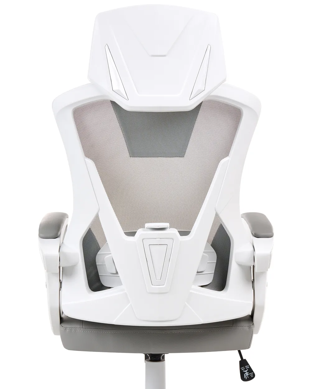 Office Chair IGNIS Faux Leather Light Grey_1073264