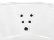 Vasca idromassaggio da esterno con LED MARFIL Grigio scuro_1069416