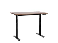 Biurko regulowane elektrycznie DESTINAS 120 cm 72 cm Brązowy/ czarny_899640