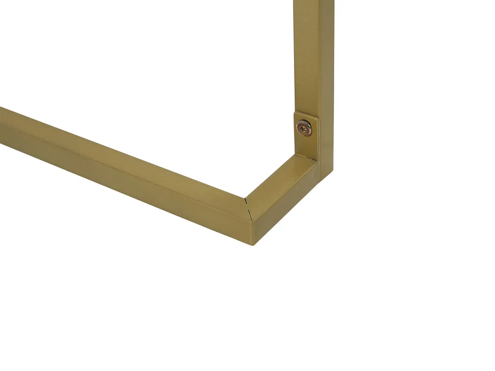 Konsola WESTPORT 115 cm 50 cm z szufladami Czarny/ złoty_809741