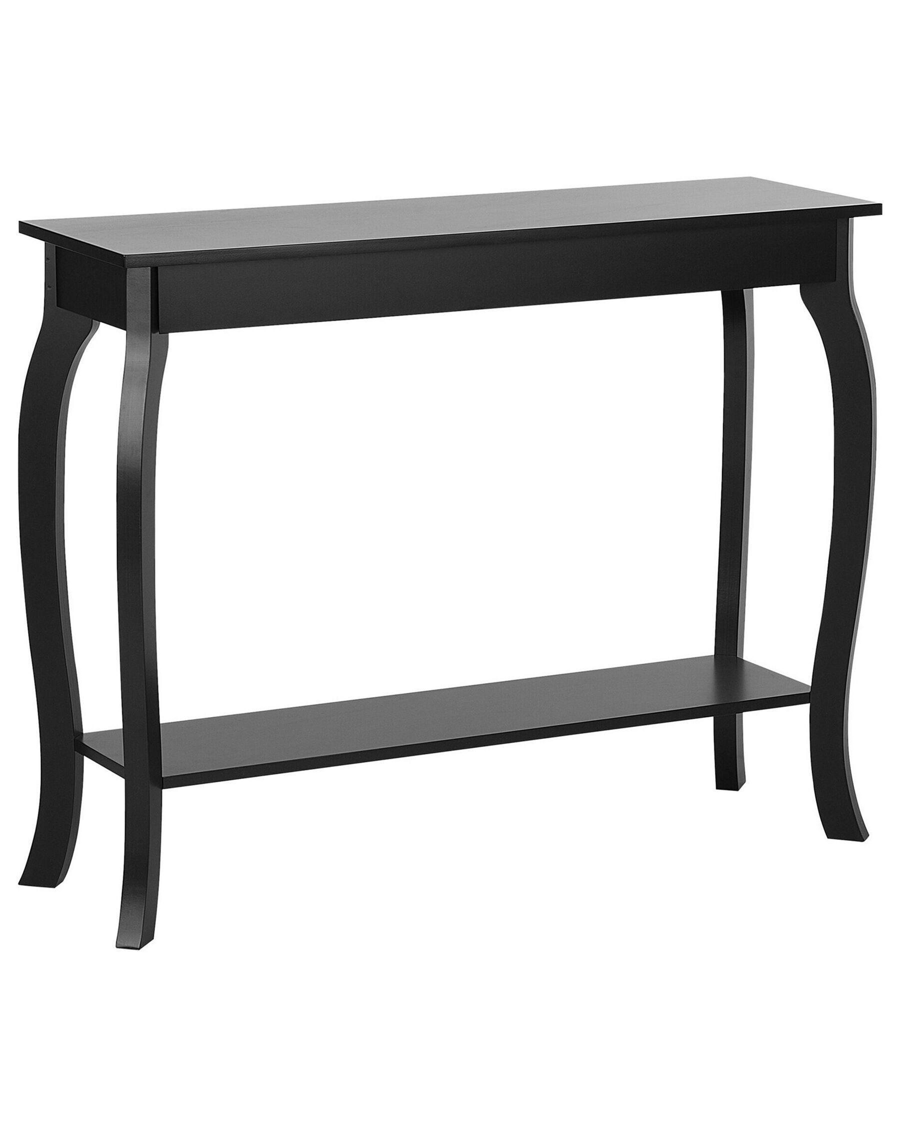 Tavolino consolle nero 100 x 31 cm HARTFORD_758498