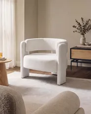 Armchair MAGGEBY Fabric Off-White_1072822