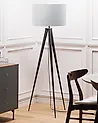 Floor Lamp STILETTO Metal Grey