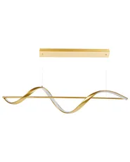 Lampadario a LED KHUTTI Metallo Oro_934402