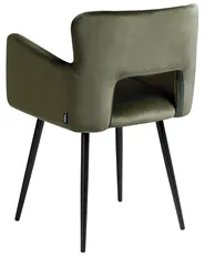 Set di 2 sedie da pranzo SANILAC Velluto Verde oliva_1054300
