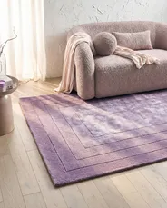 Tappeto AMADO Viola 160 x 230 cm Viscosa_1059455