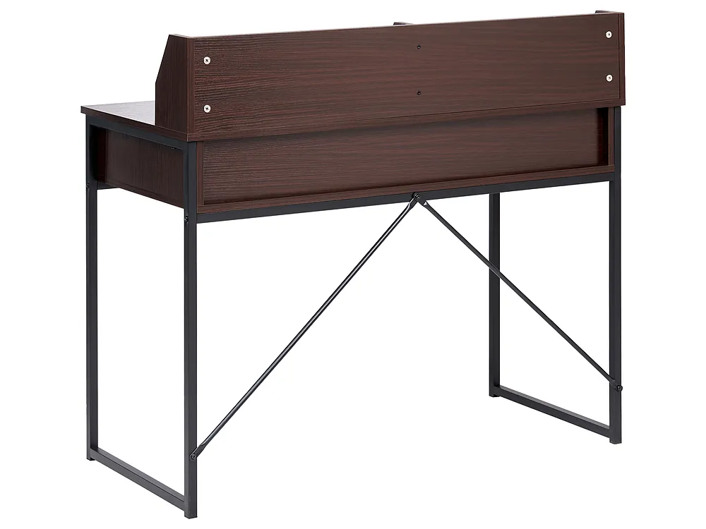 Polcos íróasztal ZYRA 110 cm 50 cm Sötétbarna_1191638