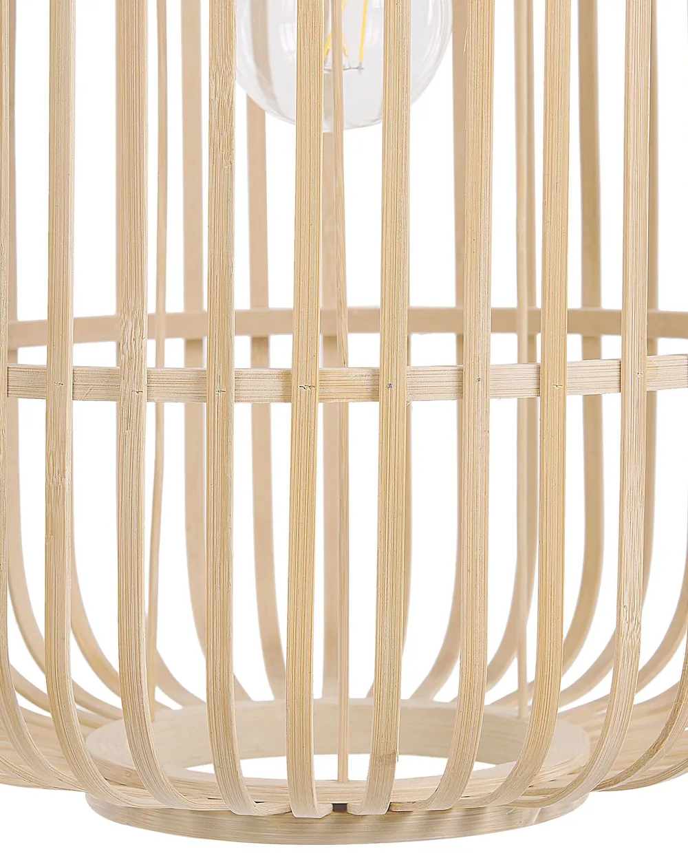 Pendant Lamp AISNE Bamboo Light Brown_784973