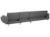 Left Hand Modular Fabric Sofa Grey ABERDEEN_715903