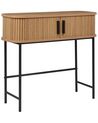 Sidetable lichthout/zwart BRADLEY_900991