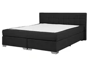 Lit Boxspring Tissu ADMIRAL 160 x 200 cm Noir_679071