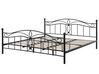 Metal EU Super King Size Bed Black ANTLIA_806631