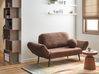 Sofa rozkładana dla 2 osób DOROTEA Boucle Brązowy