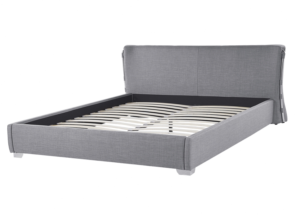 Full size fabric bed frame discount