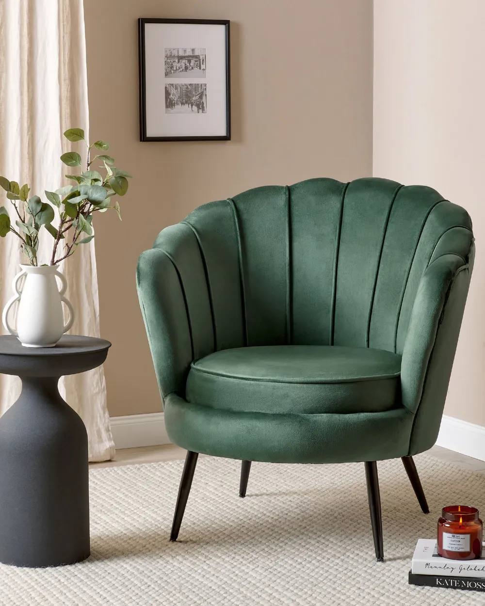 Armchair LOVIKKA Velvet Green_1150991