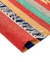 Vlněný kelimový koberec 80 x 300 cm vícebarevný HATIS_869547