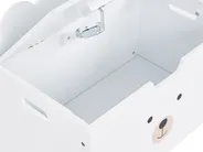 Skrzynia na zabawki MIMILI 48 cm z ławką Biały_1115575