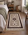 Rug GEYVE Beige 80 x 150 cm Cotton