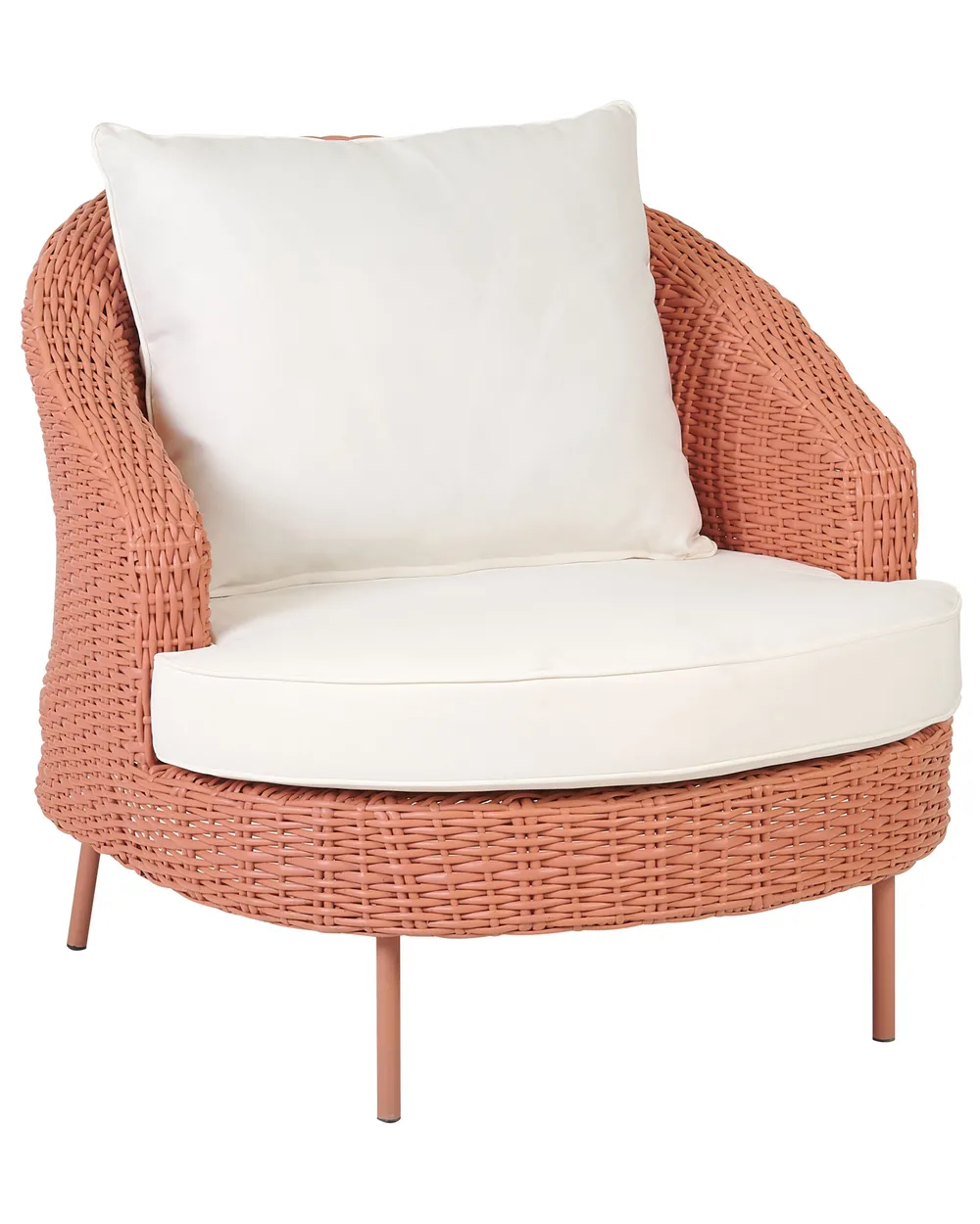 Milani Home - sedia sospesa da giardino in rattan con cuscino e struttura in acciaio, poltrona relax per terrazzo e veranda | Leroy Merlin Milani Home - sedia sospesa da giardino in rattan con cuscino e struttura in acciaio, poltrona relax per terrazzo e veranda | Leroy Merlin
