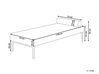 Daybed hvid bouclé CHINON_925612