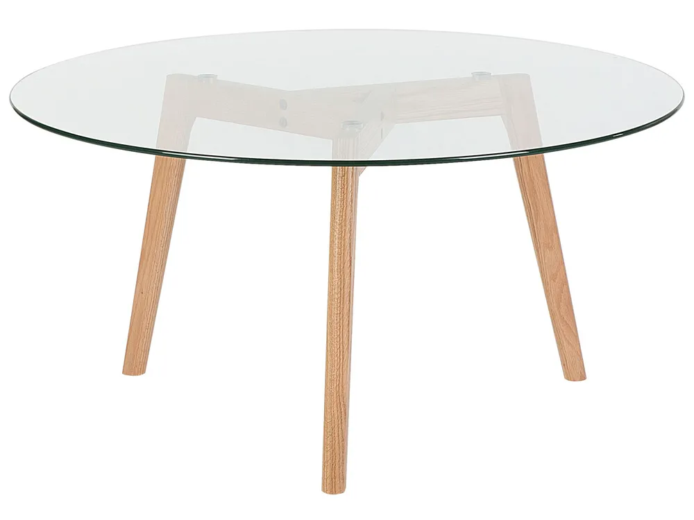 Salontafel MINNESOTA Glas Transparant