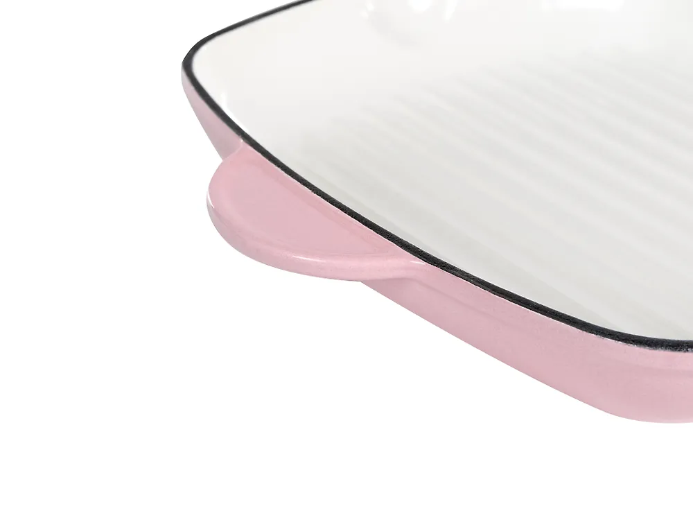 Lot de 8 pièces en fonte FEURA Rose pastel_1170313