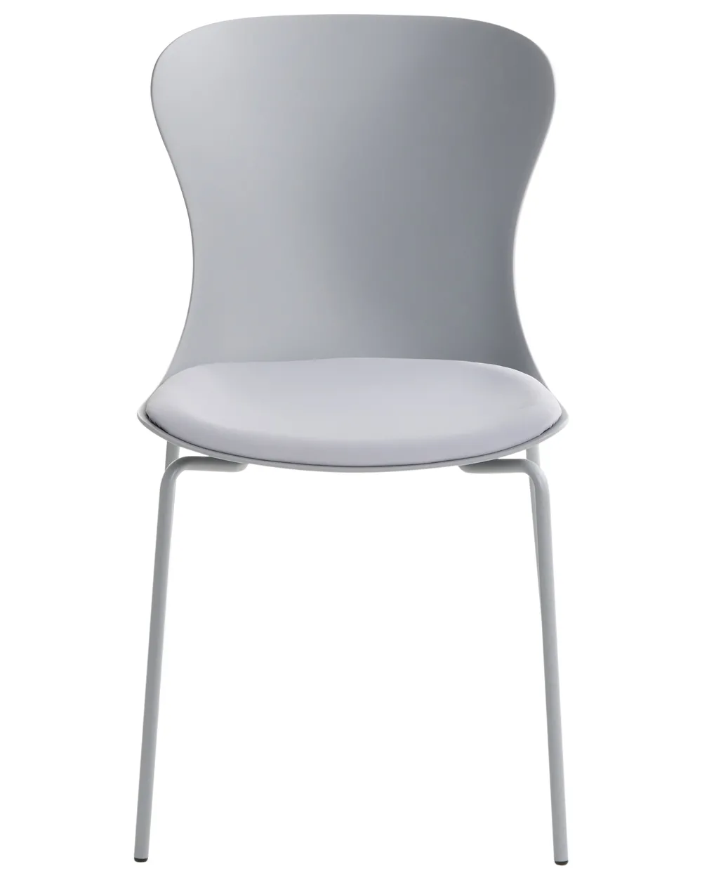 Set di 2 sedie da pranzo PITSBURG  Grigio_1076804