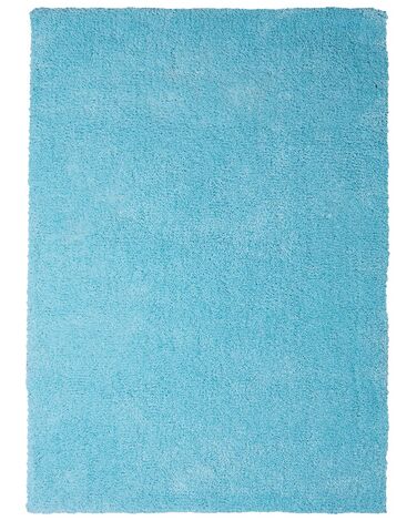 Dywan shaggy 140 x 200 cm niebieski DEMRE