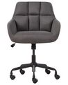 Fabric Office Chair Grey PALMDALE_935422