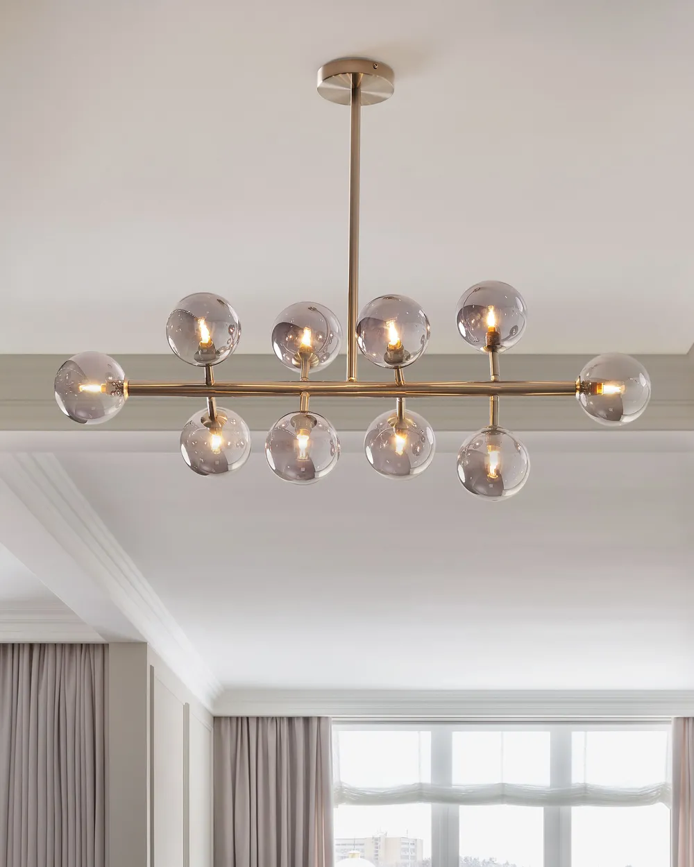 Pendant Lamp RAMIS Metal Silver