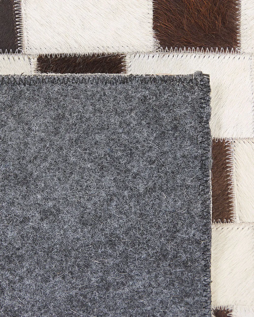 Rug KAYABEY Beige 160 x 230 cm Leather_780702