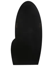 Wall Mirror VIERZON 58 cm 120 cm Black_915643