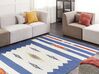 Bavlnený kelímový koberec 200 x 300 cm viacfarebný VARSER_869501