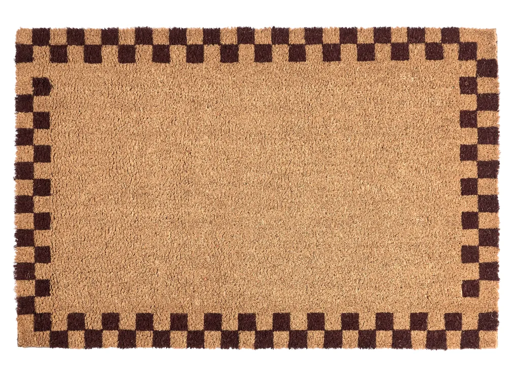 Wycieraczka SAGADA Beżowy/ brązowy 60 x 90 cm Włókno kokosowe