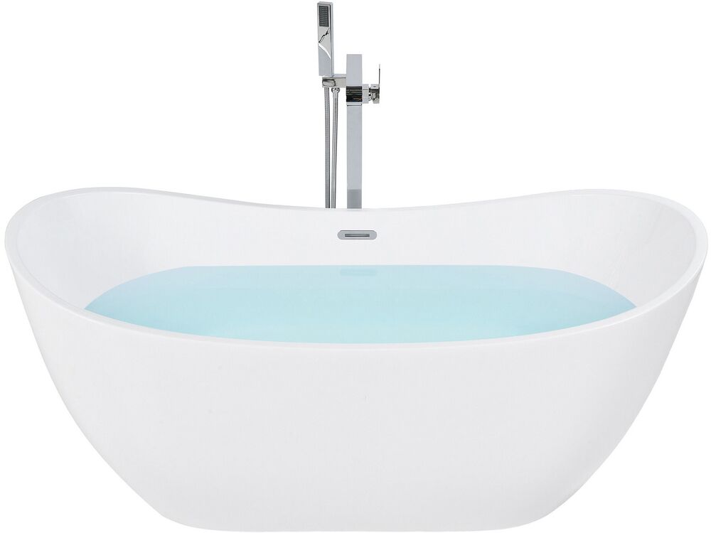 Freistehende Badewanne ANTIGUA 170 x 77 cm Weiß
