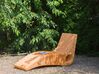 Rattan Sun Lounger Light Wood AIROLE_928232